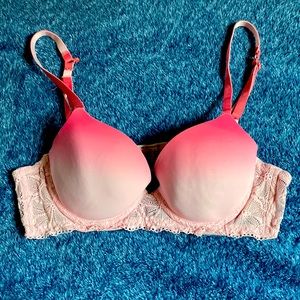 no boundaries pink bra size 34B